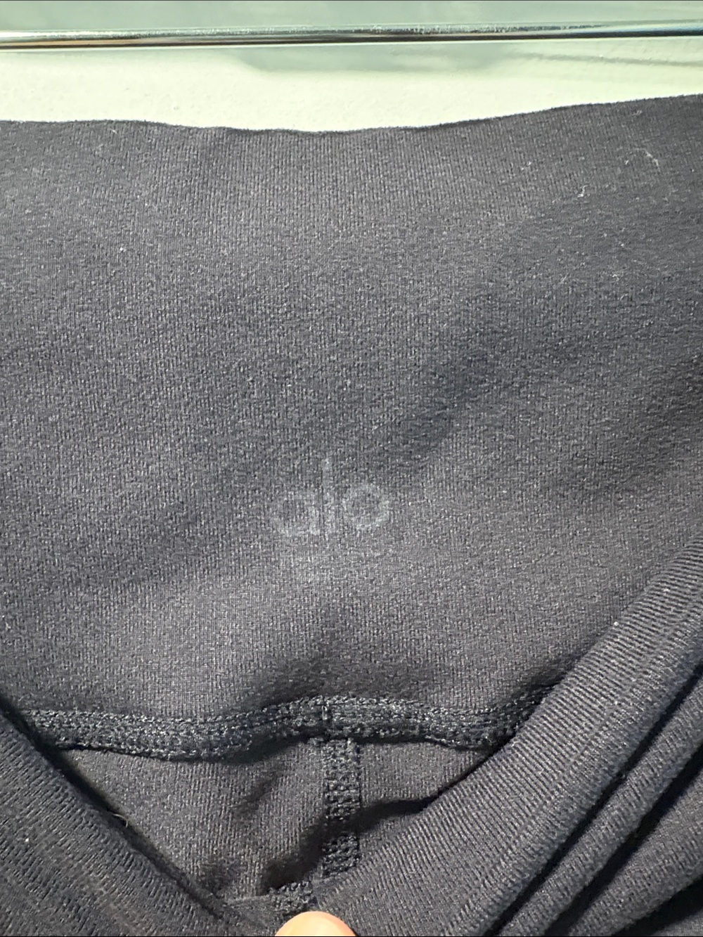 ALO Yoga Black High-Rise Bike Shorts - Picture 2 of 5